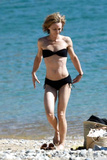 Vanessa Paradis - in bikini & swimming topless (7/2015)